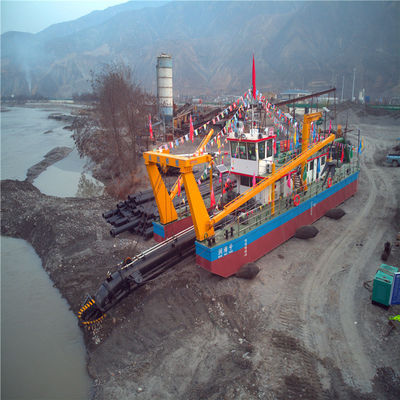 160kw-3000kw Cummins Customized Cutter Suction Sand Dredger Machine para projeto de dragagem