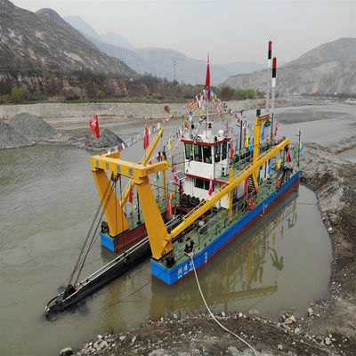 160kw-3000kw Cummins Customized Cutter Suction Sand Dredger Machine para projeto de dragagem
