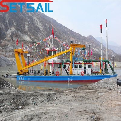 Hydrocyclone Cyclone Tipo 12 Inch Cutter Suction Sand Dredger para rio 53 Meter Head