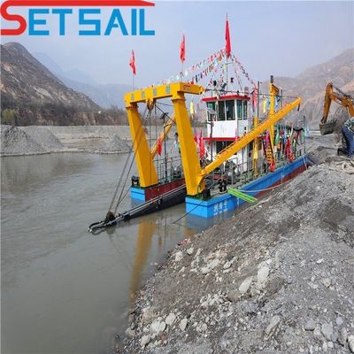 Hydrocyclone Cyclone Tipo 12 Inch Cutter Suction Sand Dredger para rio 53 Meter Head