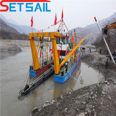 Hydrocyclone Cyclone Tipo 12 Inch Cutter Suction Sand Dredger para rio 53 Meter Head
