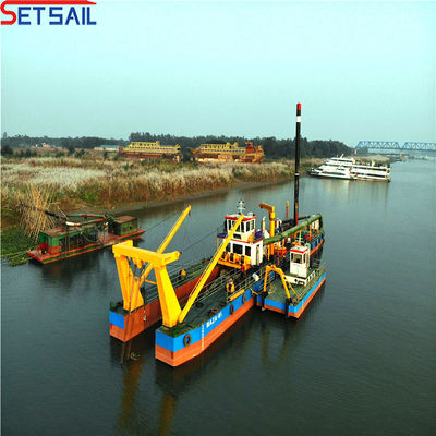 Dredger de sucção de 12 polegadas com 2000m3 de fluxo de água Serviço pós-venda ao longo da vida