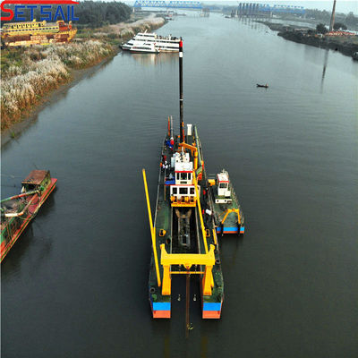Dredger de sucção de 12 polegadas com 2000m3 de fluxo de água Serviço pós-venda ao longo da vida