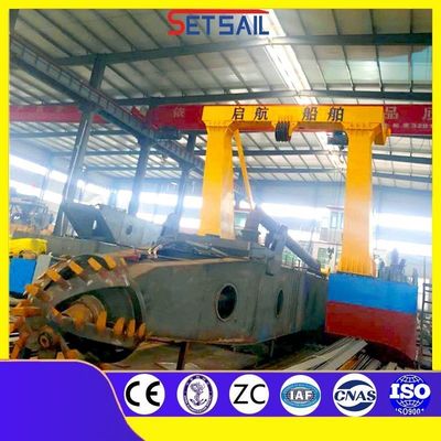 12 polegadas de cortador de sucção lago sand dredger com Spud Shijiazhuang solicitação personalizada