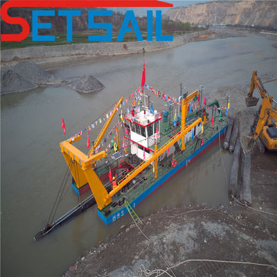 Equipamento de dragagem fluvial cortador dragadora de sucção com guincho hidráulico tipo ciclone