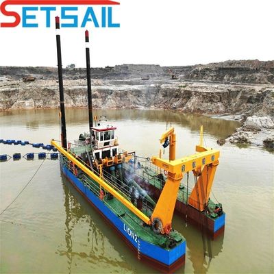 Máquina de dragagem de areia de sucção de 12 polegadas com Rexroth hidráulica e cabeça de 53 metros