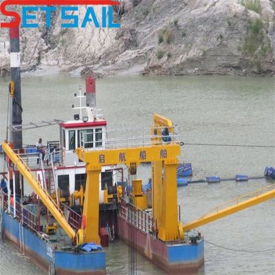 Máquina de dragagem de areia de sucção de 12 polegadas com Rexroth hidráulica e cabeça de 53 metros