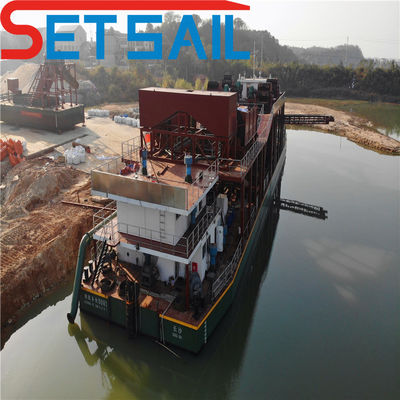 Máquina de dragagem de sucção de cortador de areia de bomba subaquática de trabalho pesado com Siemens PLC