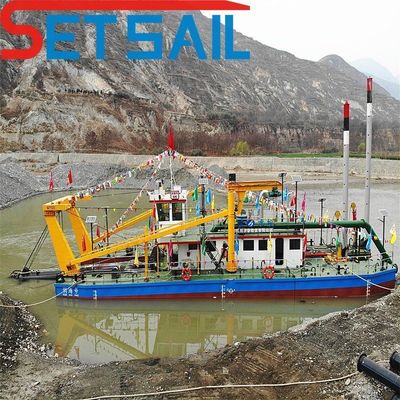 Máquina de dragagem de sucção de cortador de areia de bomba subaquática de trabalho pesado com Siemens PLC