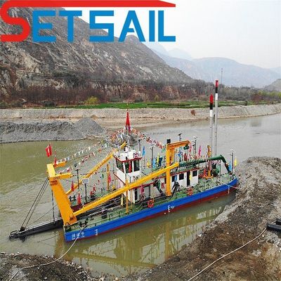 Máquina de dragagem de sucção de cortador de areia de bomba subaquática de trabalho pesado com Siemens PLC