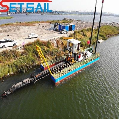 Excavadora de areia para a Nigéria com 1000 m de distância de descarga
