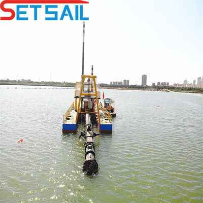Excavadora de areia para a Nigéria com 1000 m de distância de descarga