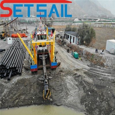 Sistema Siemens PLC Engenheiro Diesel Excavadora de areia usada no rio para necessidades personalizadas