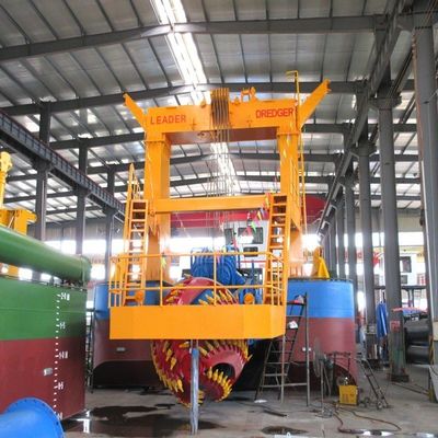 53 Meter Head Full 10 Inch Cutter Suction Dredger Custos de Envio e Sistema de Mornitoring