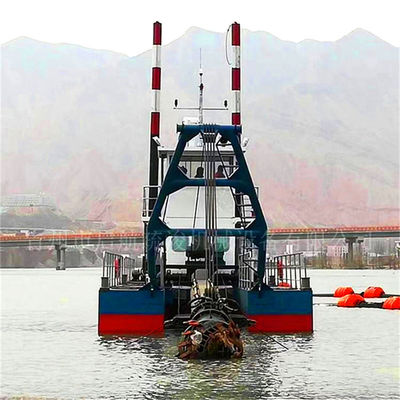 Motor hidráulico a diesel 10 polegadas cortador sucção barco de areia do rio com 1500m3 de fluxo de água