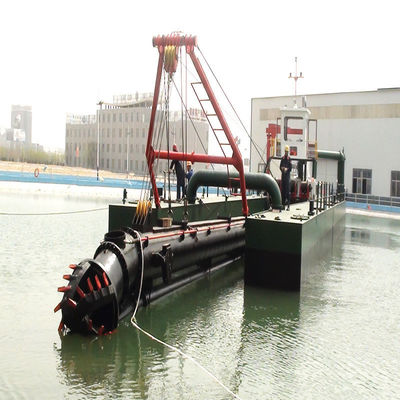 Dredger de sucção de cortador de 10 polegadas para equipamentos profissionais de dragagem do rio lago