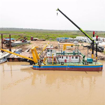 Dredger de sucção de cortador de 10 polegadas para equipamentos profissionais de dragagem do rio lago