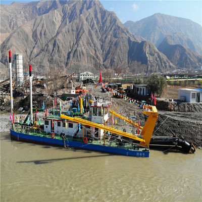 Dredger de sucção de cortador de 10 polegadas para equipamentos profissionais de dragagem do rio lago