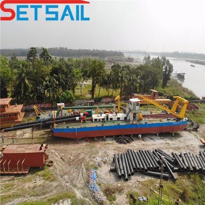 Equipamento de dragagem de sucção de motor diesel de 10 polegadas com bomba de areia de Shijiazhuang