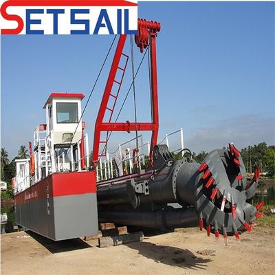 68000.000kg Pacote Peso Bruto 10 polegadas cortador de sucção dragadora com motor diesel