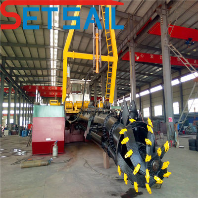 Dredger elétrico com cabeça de cortador totalmente elétrica Custo de envio e prazo de entrega