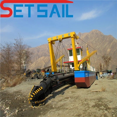 Dredger elétrico com cabeça de cortador totalmente elétrica Custo de envio e prazo de entrega