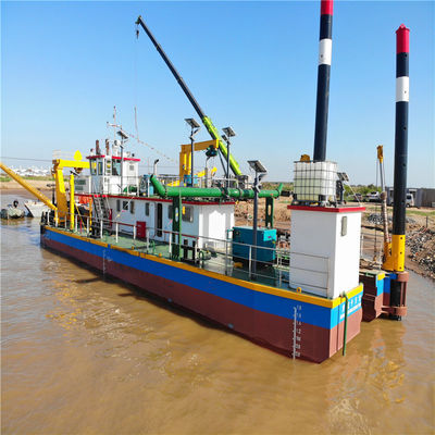 Dredger de sucção de corte de 10 polegadas com bomba hidráulica