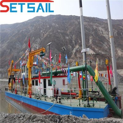 10 Inch Cutter Suction Dredger Aumentando a Eficiência e o Desempenho para o Custo de Envio