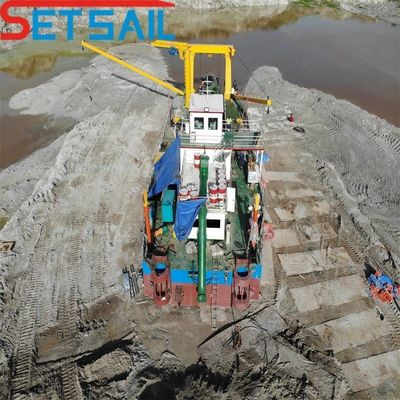 10 Inch Cutter Suction Dredger Aumentando a Eficiência e o Desempenho para o Custo de Envio