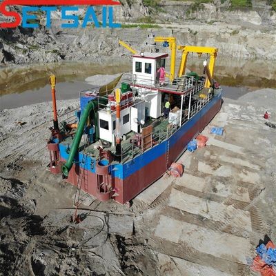10 Inch Cutter Suction Dredger Aumentando a Eficiência e o Desempenho para o Custo de Envio