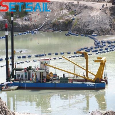 10 polegadas de cortador de sucção de areia dragagem cabeça de cortador dupla para alta capacidade de dragagem de areia