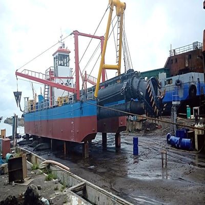 Dredger de sucção de 8 polegadas para bombeamento de areia do rio Serviço pós-venda ao longo da vida