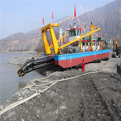 Dredger de sucção de 8 polegadas para bombeamento de areia do rio Serviço pós-venda ao longo da vida