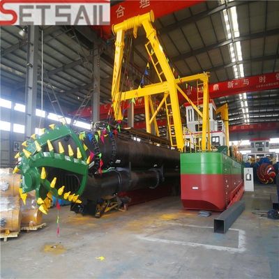 Equipamento de dragagem de sucção de cortador personalizado com gerador de motor diesel e personalização
