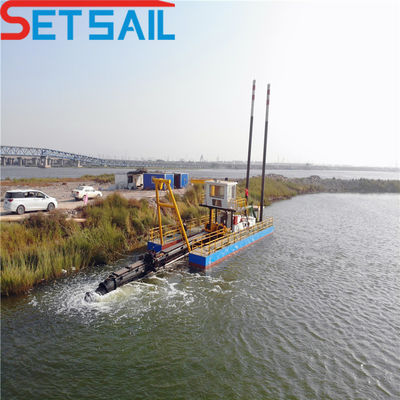 50kw Cutter Head Power 8 Inch Cutter Suction Dredger com bomba de areia da Rexroth Hydraulic