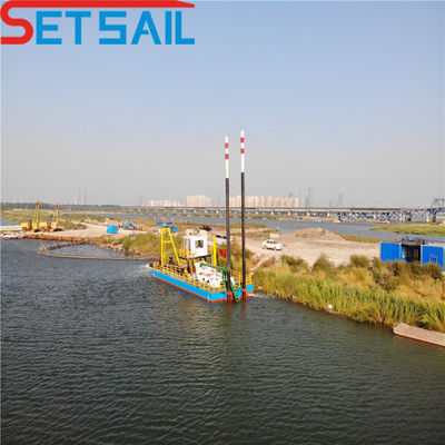 50kw Cutter Head Power 8 Inch Cutter Suction Dredger com bomba de areia da Rexroth Hydraulic