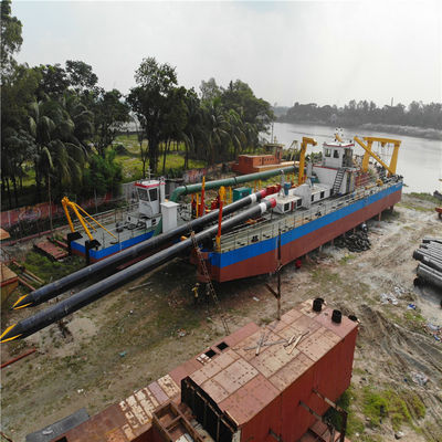 50kw de potência motor diesel 8 polegadas cortador de sucção de areia navio com Rexroth bomba hidráulica