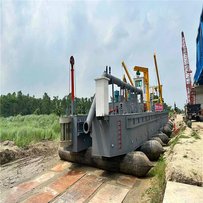 50kw de potência motor diesel 8 polegadas cortador de sucção de areia navio com Rexroth bomba hidráulica