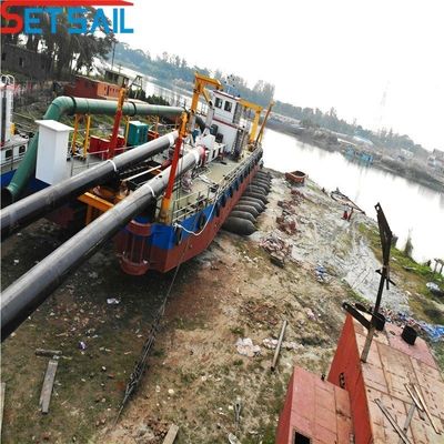 Largura total 5,5 metros personalizado feito em 8 polegadas de rio draga de areia