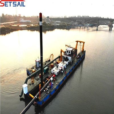 Recém-projetado 8 polegadas cortador de sucção draga com Siemens PLC e bomba de areia Shijiazhuang