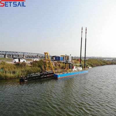 Recém-projetado 8 polegadas cortador de sucção draga com Siemens PLC e bomba de areia Shijiazhuang