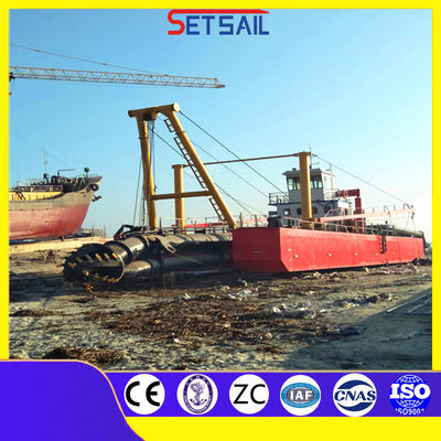 Dredger de sucção de 8 polegadas com motor diesel de 50 kW e profundidade de dragagem de 8 metros