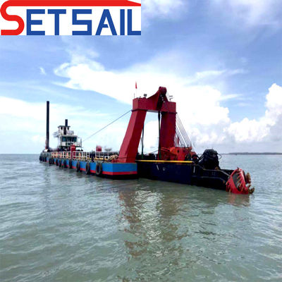 Dredger de sucção de corte de 8 polegadas hidráulico Rexroth personalizado para Bangladesh Devoluções