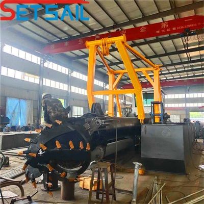 Shijiazhuang 8 polegadas rio areia e sedimento draga com bomba de areia hidráulica acessível