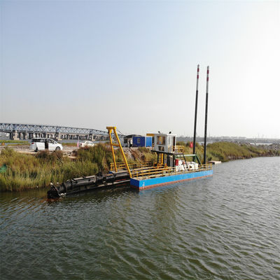 Dredger de sucção de corte de 6 polegadas para transporte de areia Custo e tempo de entrega estimado