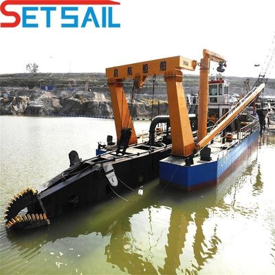 Weichai Diesel Engine 6 Inch Cutter Suction Sand Dredger para mineração de areia pesada
