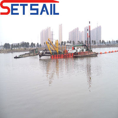 Shijiazhuang bomba cortador hidráulico sucção dragadora para o porto lago rio reservatório
