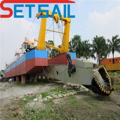 Shijiazhuang Cutter Suction Sand Dredger Usado no rio com aparelho elétrico ABB