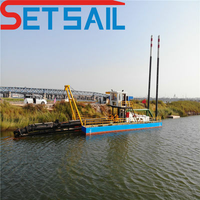 Shijiazhuang Cutter Suction Sand Dredger Usado no rio com aparelho elétrico ABB