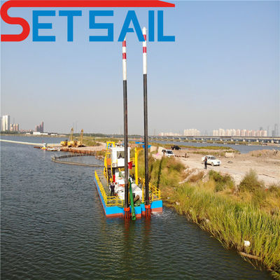 Shijiazhuang Cutter Suction Sand Dredger Usado no rio com aparelho elétrico ABB